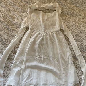 Beautiful white summer dress